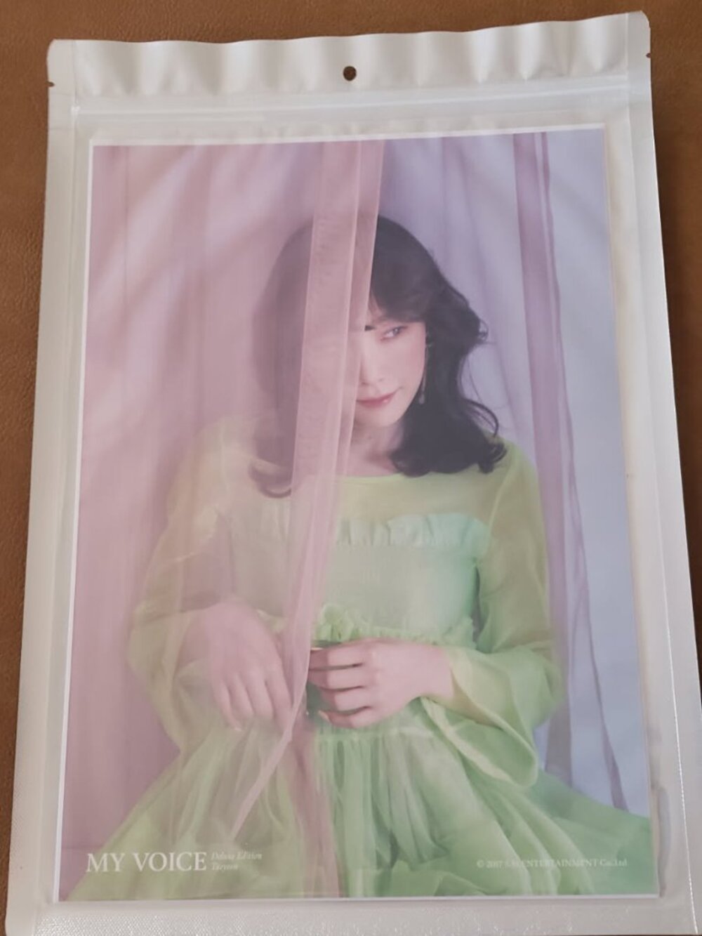 SNSD GIRLS GENERATION TAEYEON MY VOICE A4 SEALED/DISCONTINUED